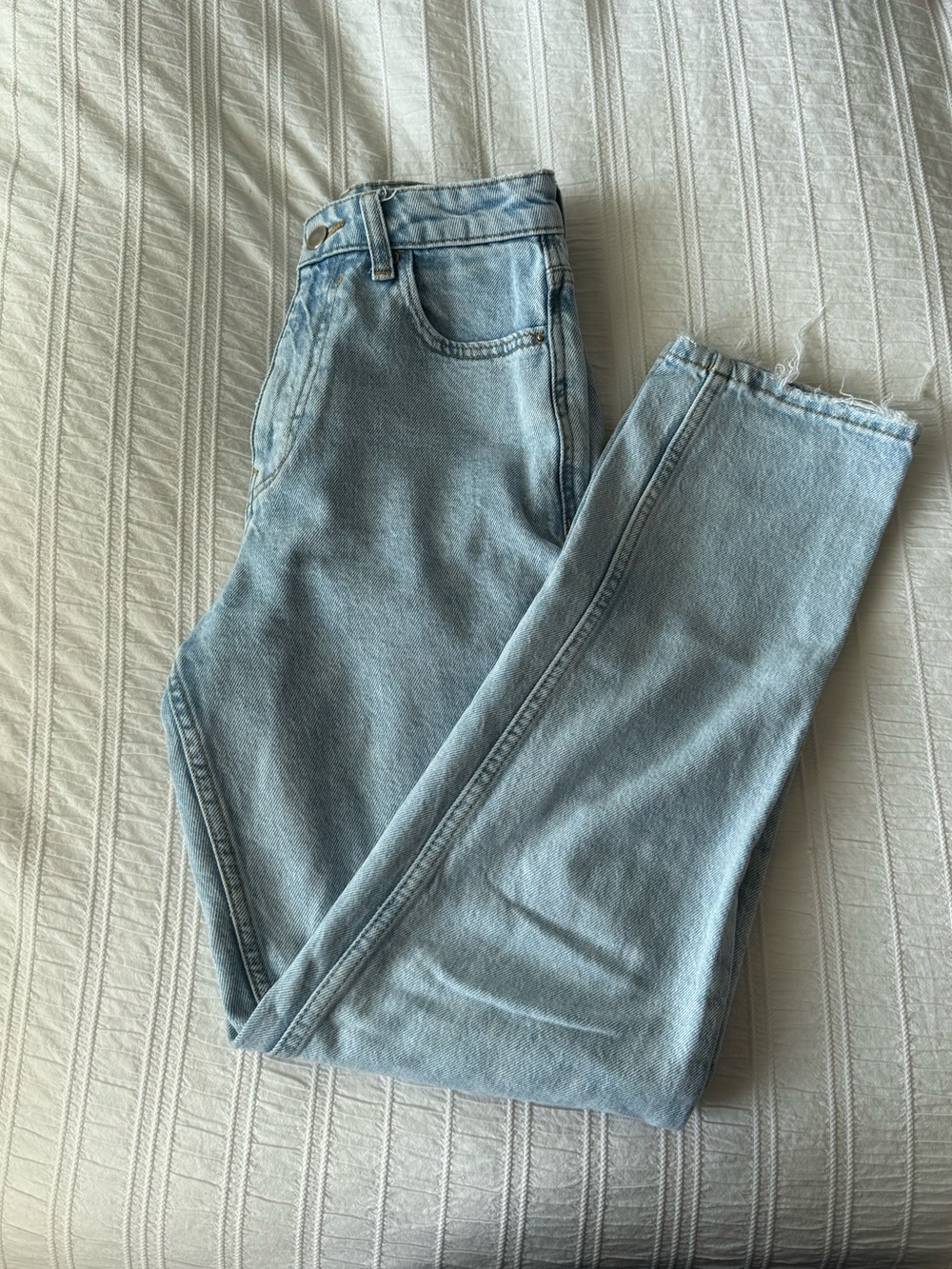 ZARA Light Wash Denim Jeans